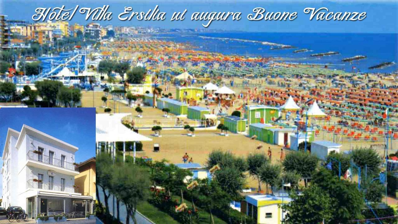 Hotel Villa Ersilia Rimini B&B Eksteriør billede